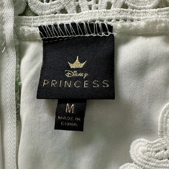 Disney Princess Tiana Dress Green Princess and Frog Halloween Cosplay - Picture 9 of 11